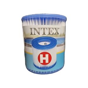 Intex 29007E Easy Set Type H Pool Replacement Filter Cartridge - 2 Pack